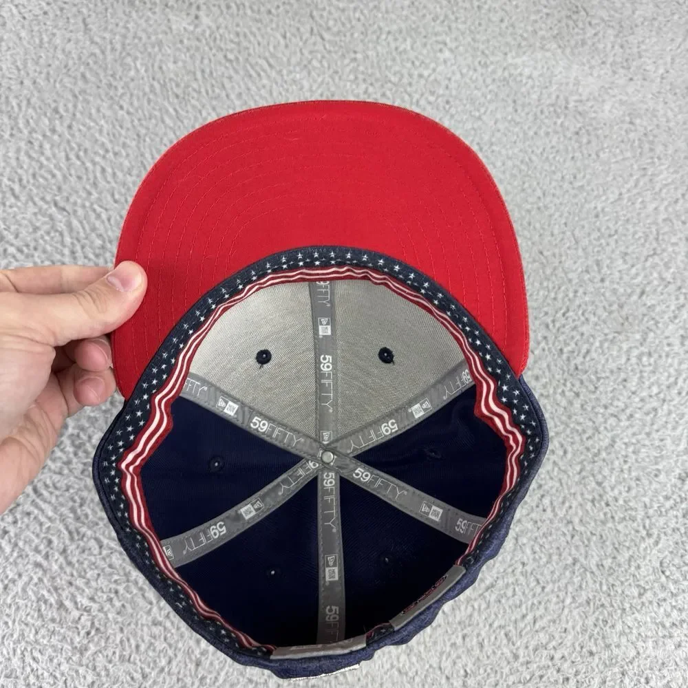 Eugene Emeralds Hat 7 1/4 Cap 59Fifty‎ USA July Patriotic New Era Minor League